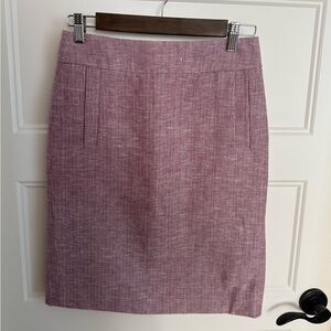 Banana Republic Textured Pink/Purple Pencil Skirt